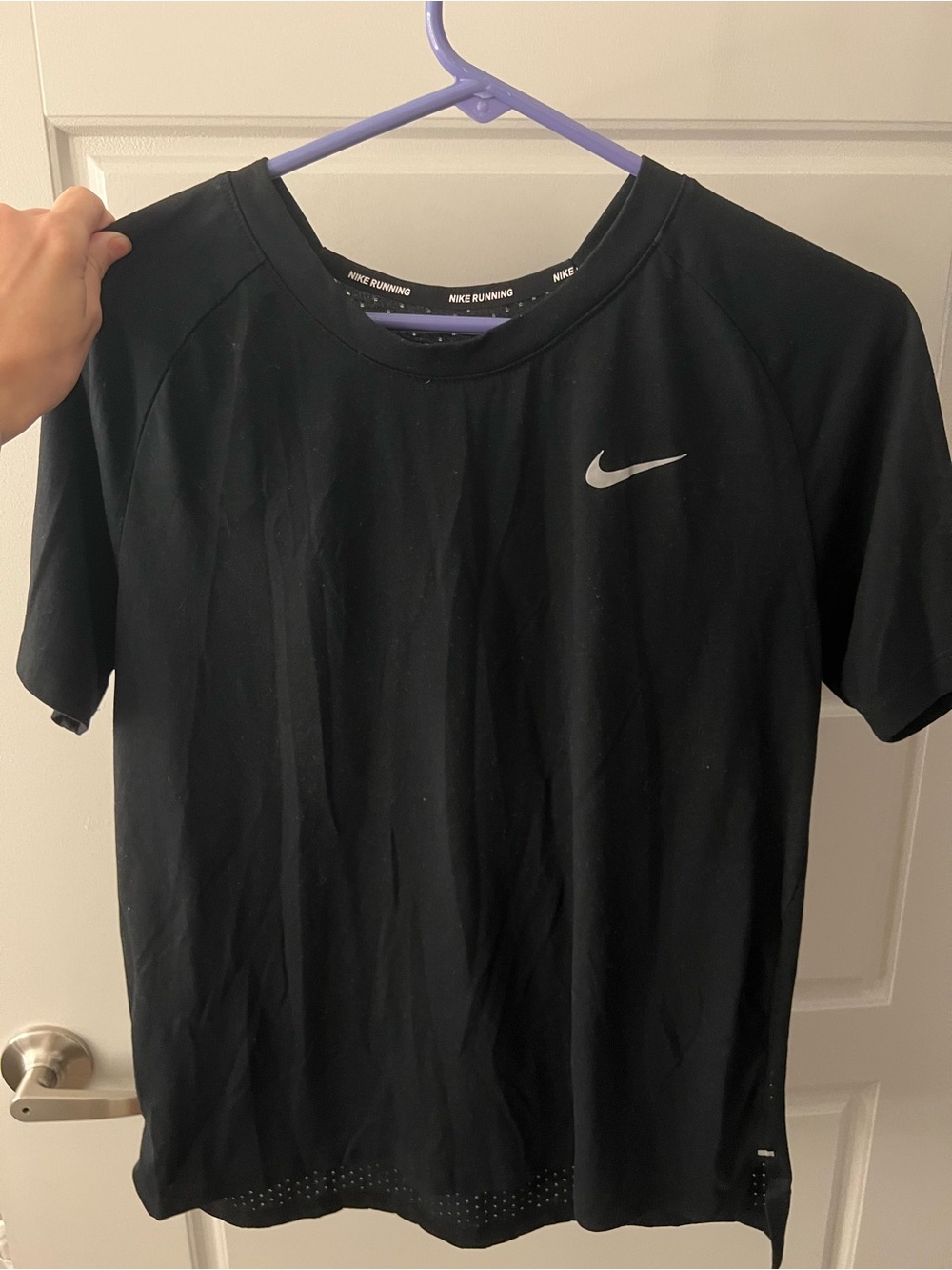 Nike Black Dri-FIT Running Tee